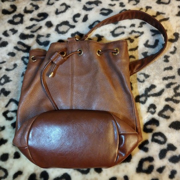 Leather Handbags - Vintage Leather Backpack Purse
